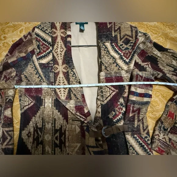 Lauren Ralph Lauren Multicolor Patterned Jacket - Picture 4 of 9